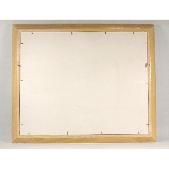 Vintage Paint By Number, "Mill Pond" Craft Master NA 3051-62 Finished PBN Winter - Picture 4 of 4